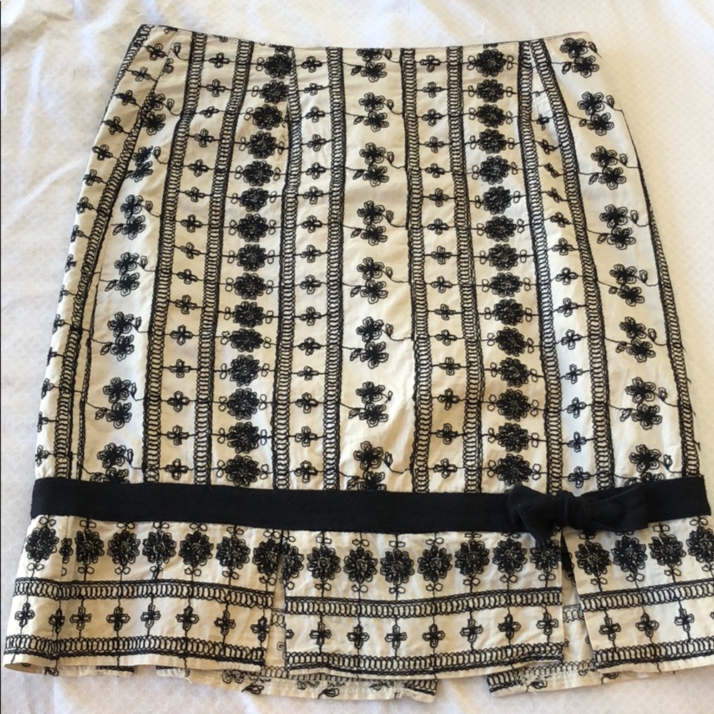 Embroidered skirt